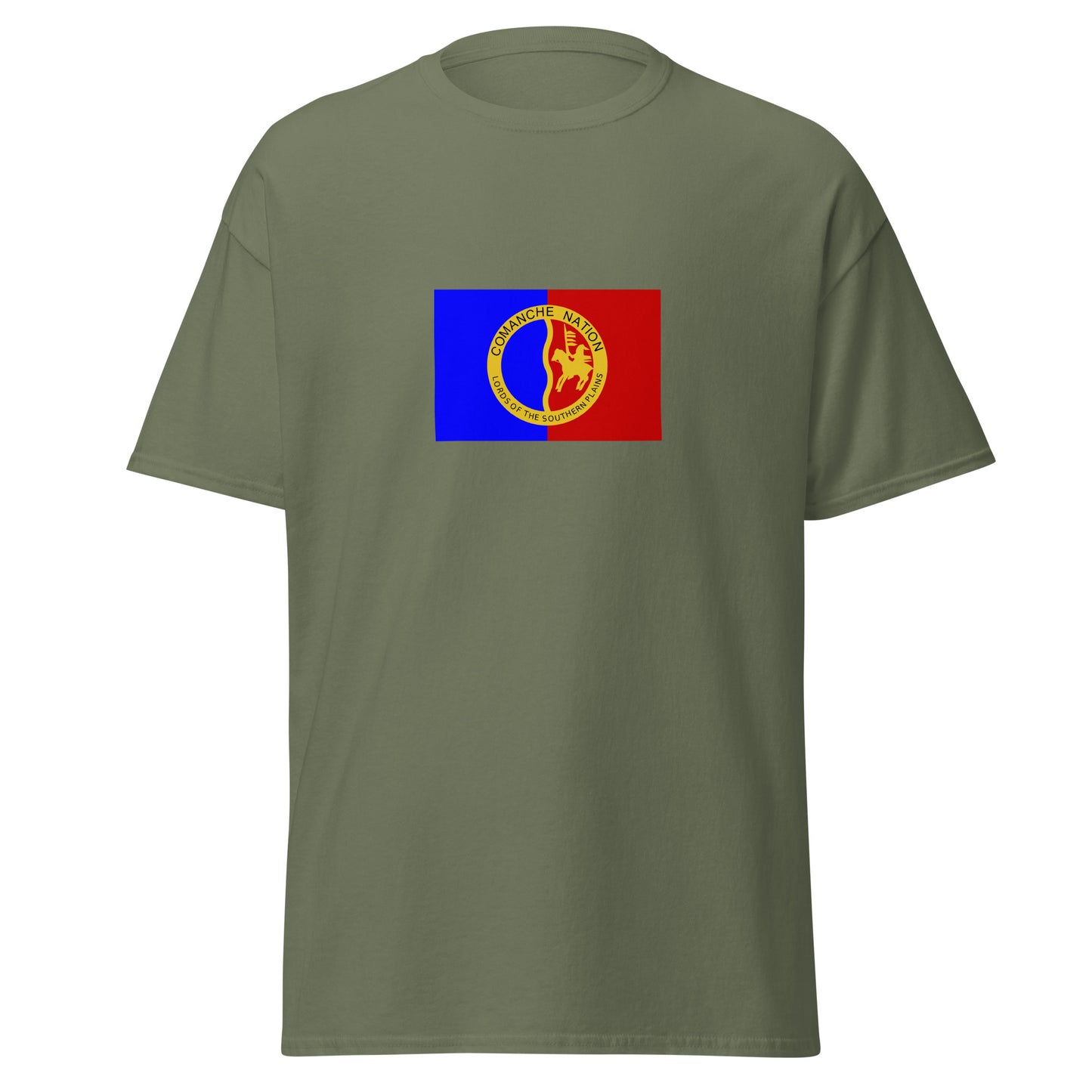 USA - Comanche People | Native American Flag Interactive T-shirt