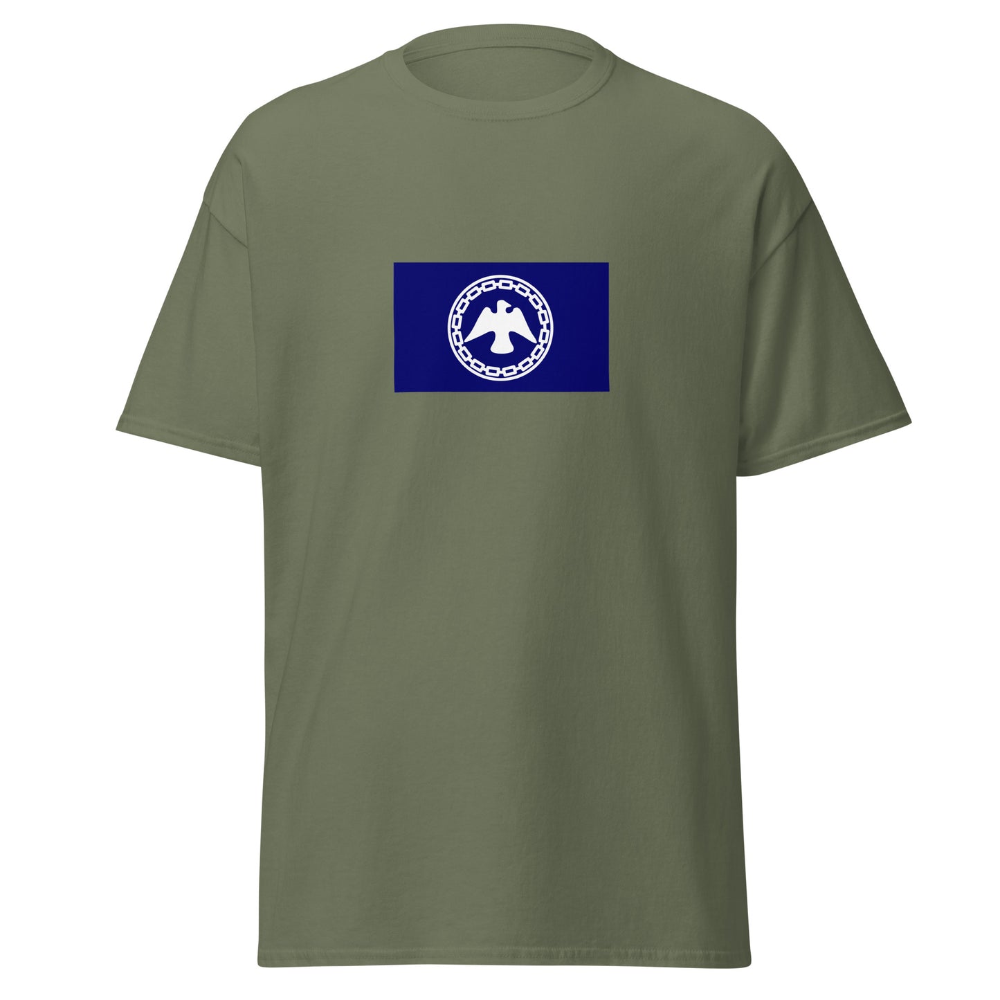 USA - Mohawk People | Native American Flag Interactive T-shirt