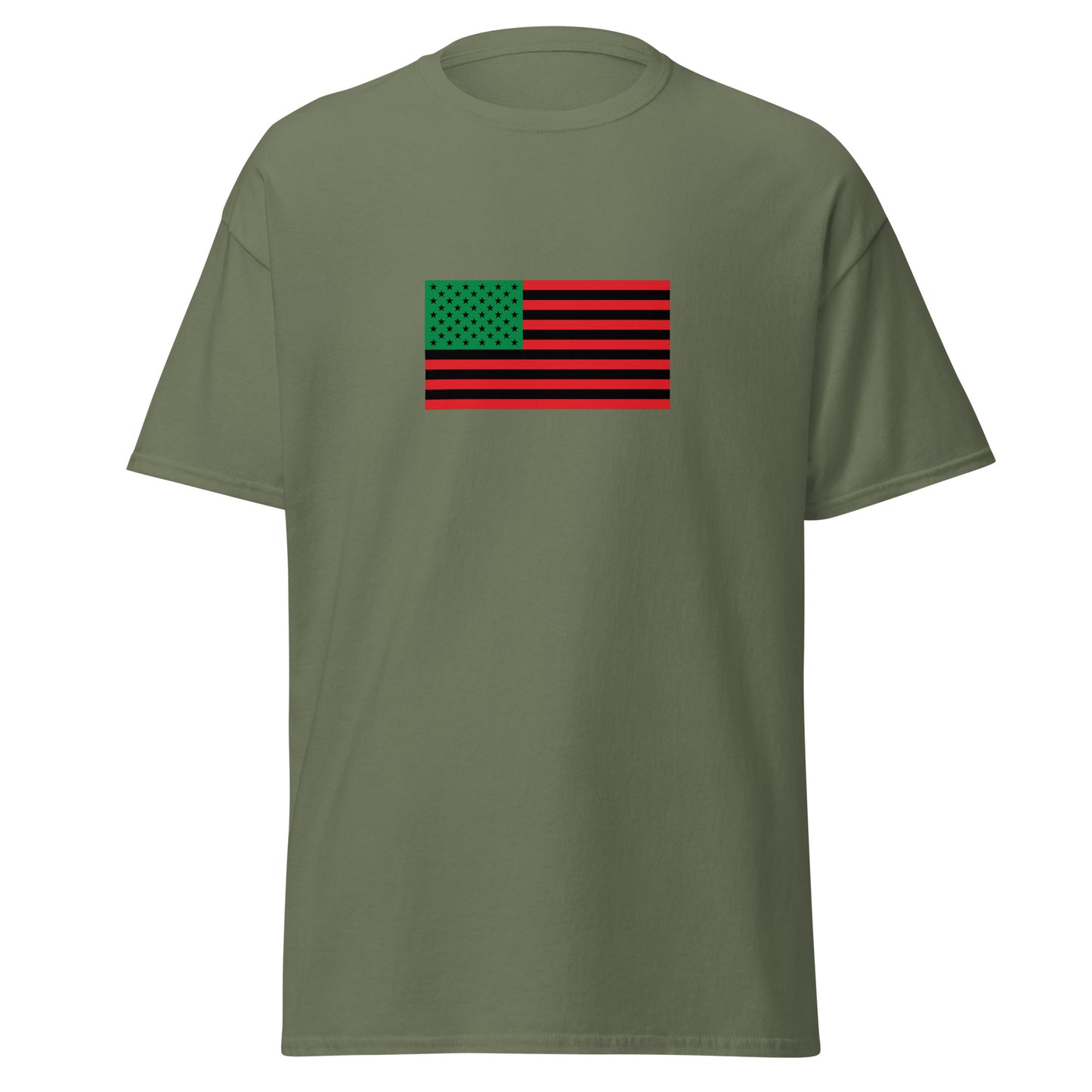 USA - African Americans | Ethnic American Flag Interactive T-shirt