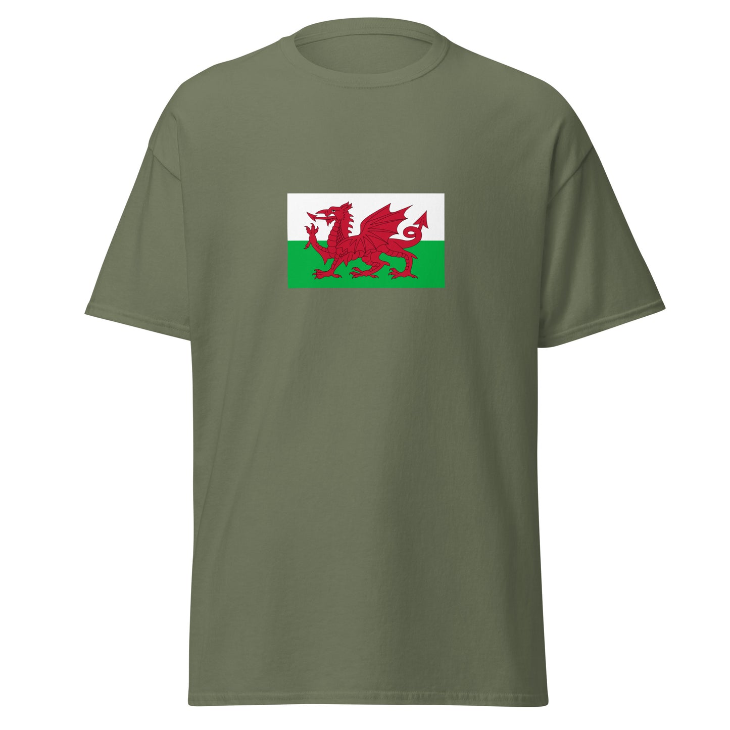 USA - Welsh People | Ethnic American Flag Interactive T-shirt