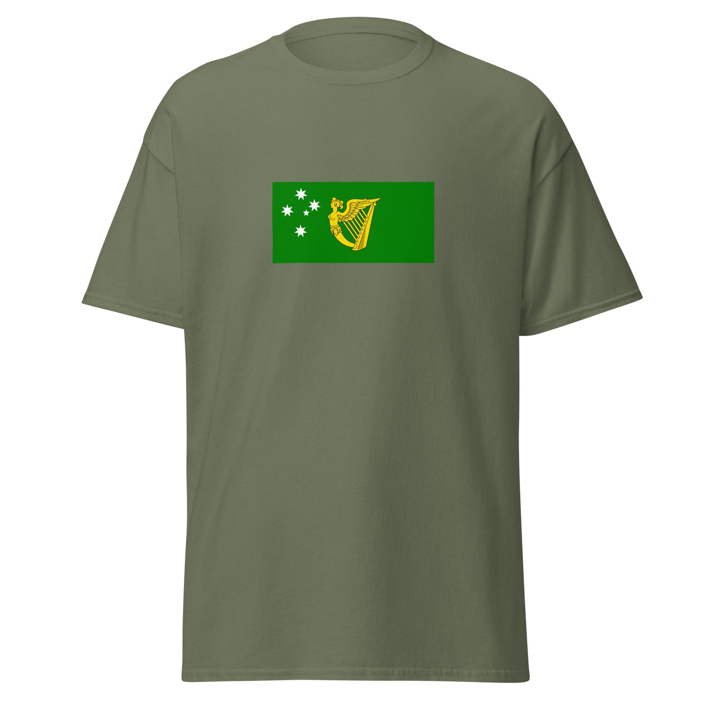 Australia - Irish Australians | Ethnic Australian Flag Interactive T-shirt