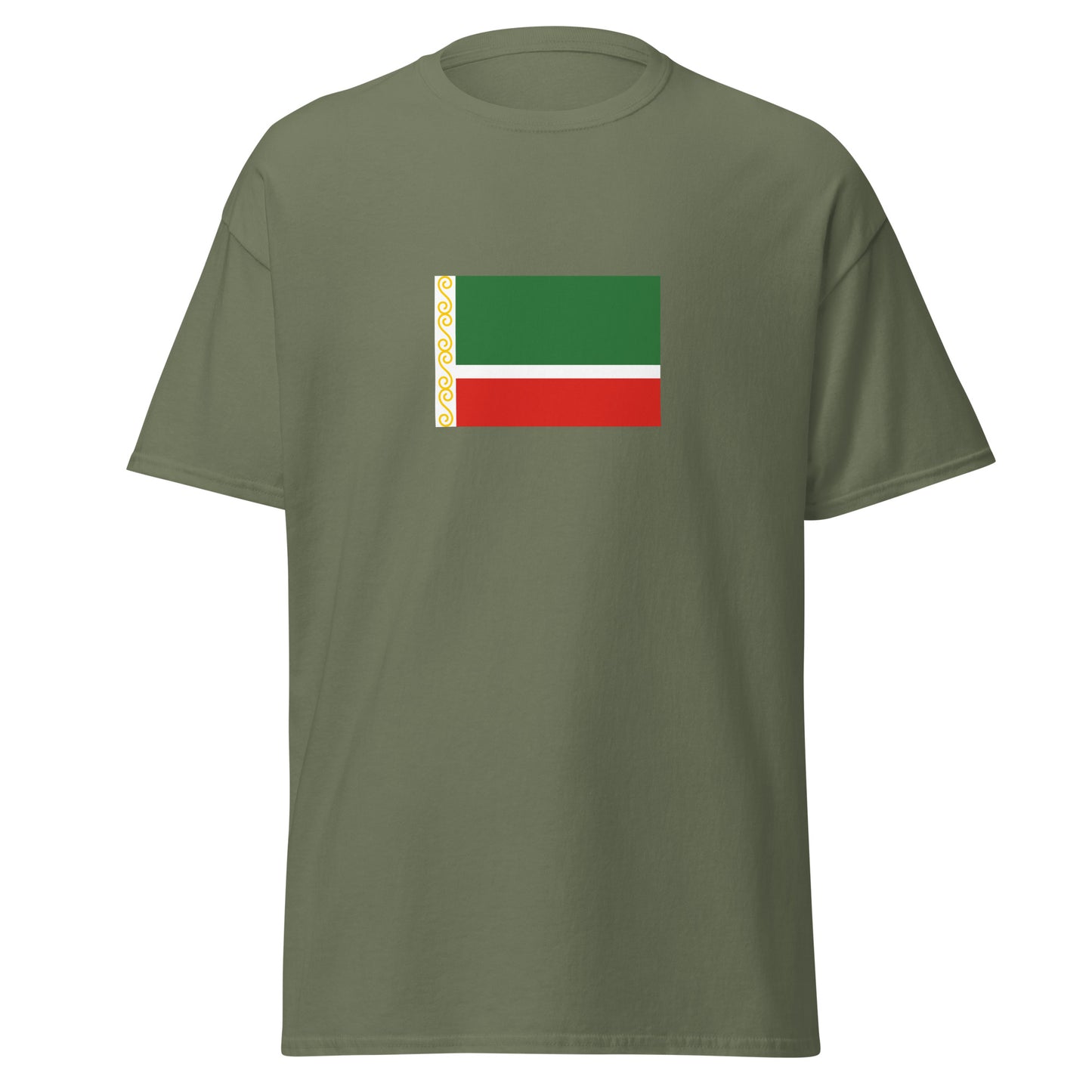 Jordan - Chechens | Ethnic Jordanian Flag Interactive T-shirt