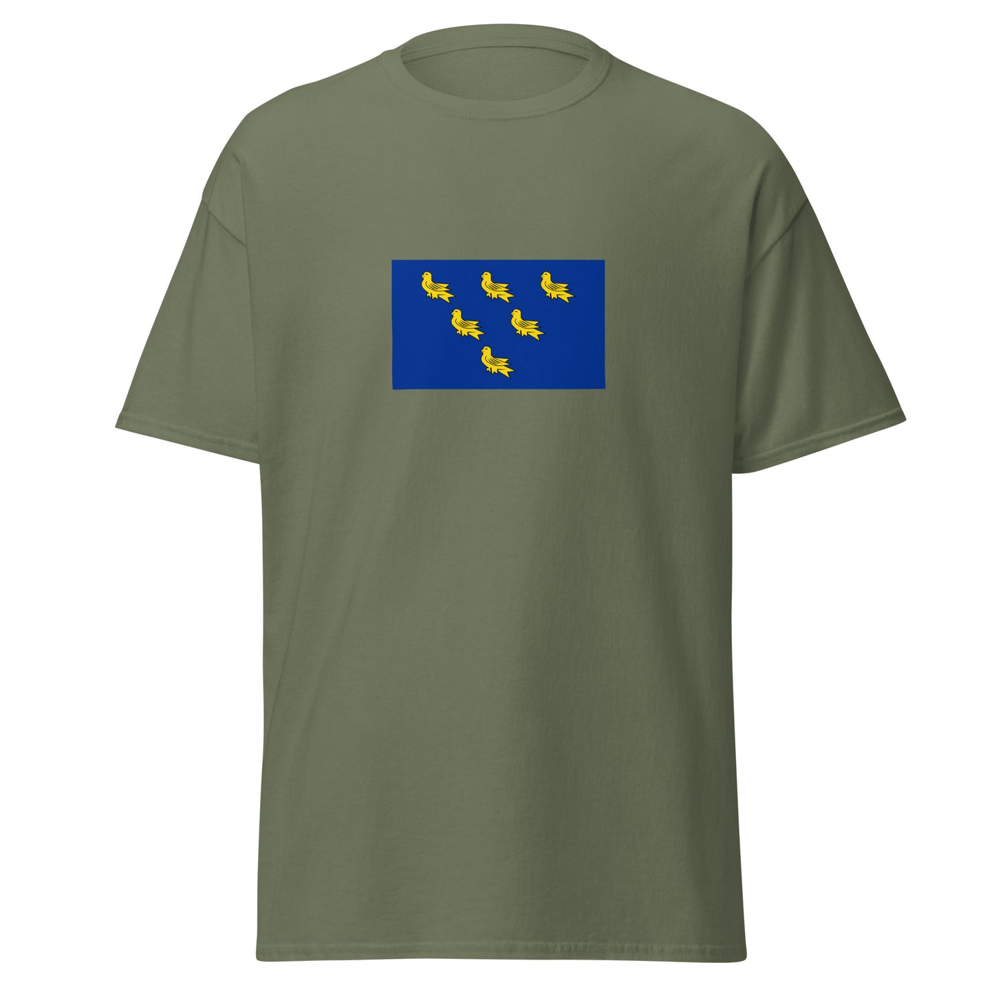 UK - Sussex people | Ethnic British Flag Interactive T-shirt