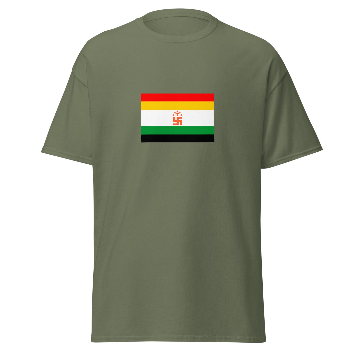 India - Jainism | Ethnic Indian Flag Interactive T-shirt