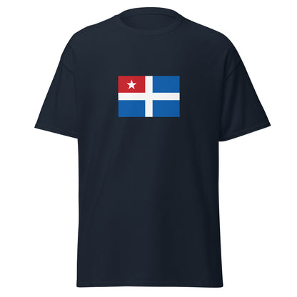 Greece - Cretan State (1898-1913) | Historical Greek Flag Interactive T-shirt