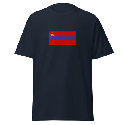 Armenia - Armenian Soviet Socialist Republic (1952-1990) | Historical Armenian Flag Interactive T-shirt
