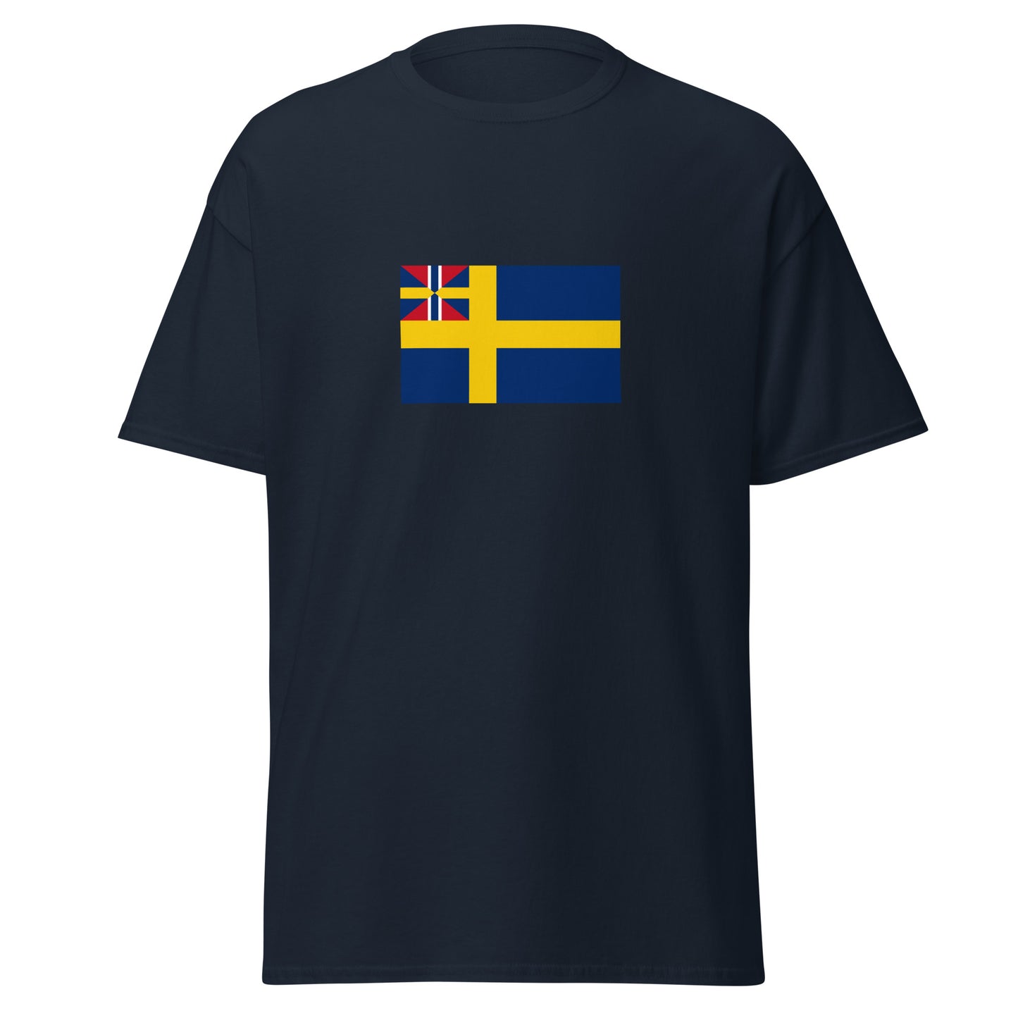 Sweden - United Kingdoms of Sweden and Norway (1814-1905) | Swedish Flag Interactive History T-Shirt