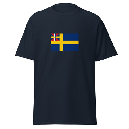Sweden - United Kingdoms of Sweden and Norway (1814-1905) | Historical Swedish Flag Interactive T-shirt