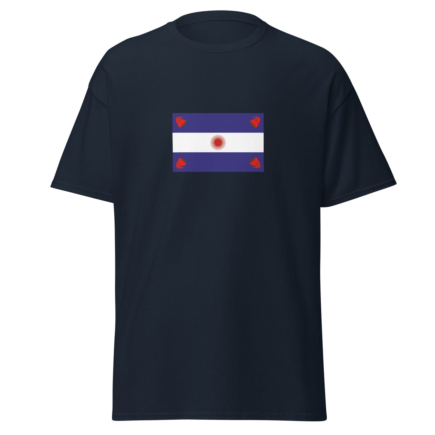 Argentina - Argentine Confederation (1831-1861) | Historical Argentina Flag Interactive T-Shirt