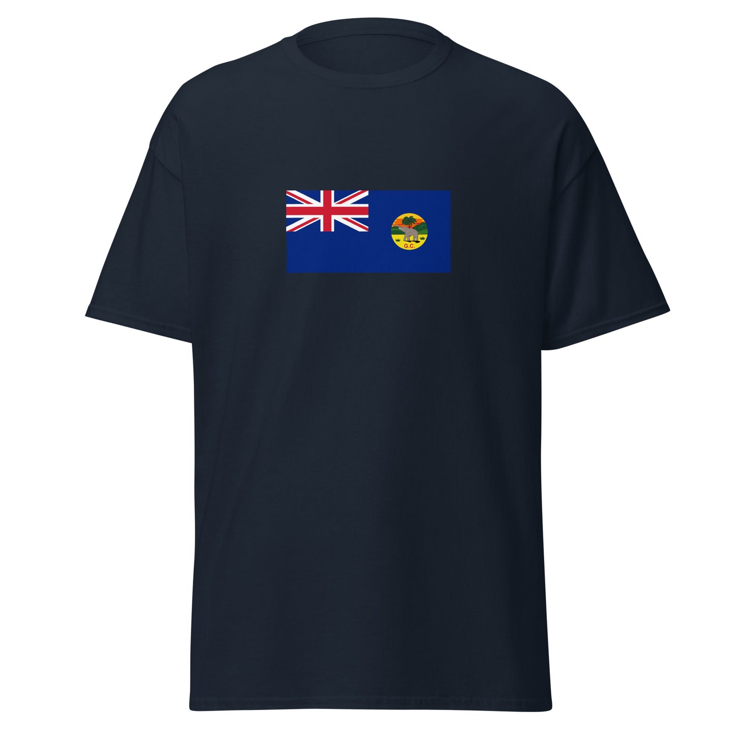 Ghana - British Gold Coast (1870-1957) | Historical Ghana Flag Interactive T-Shirt