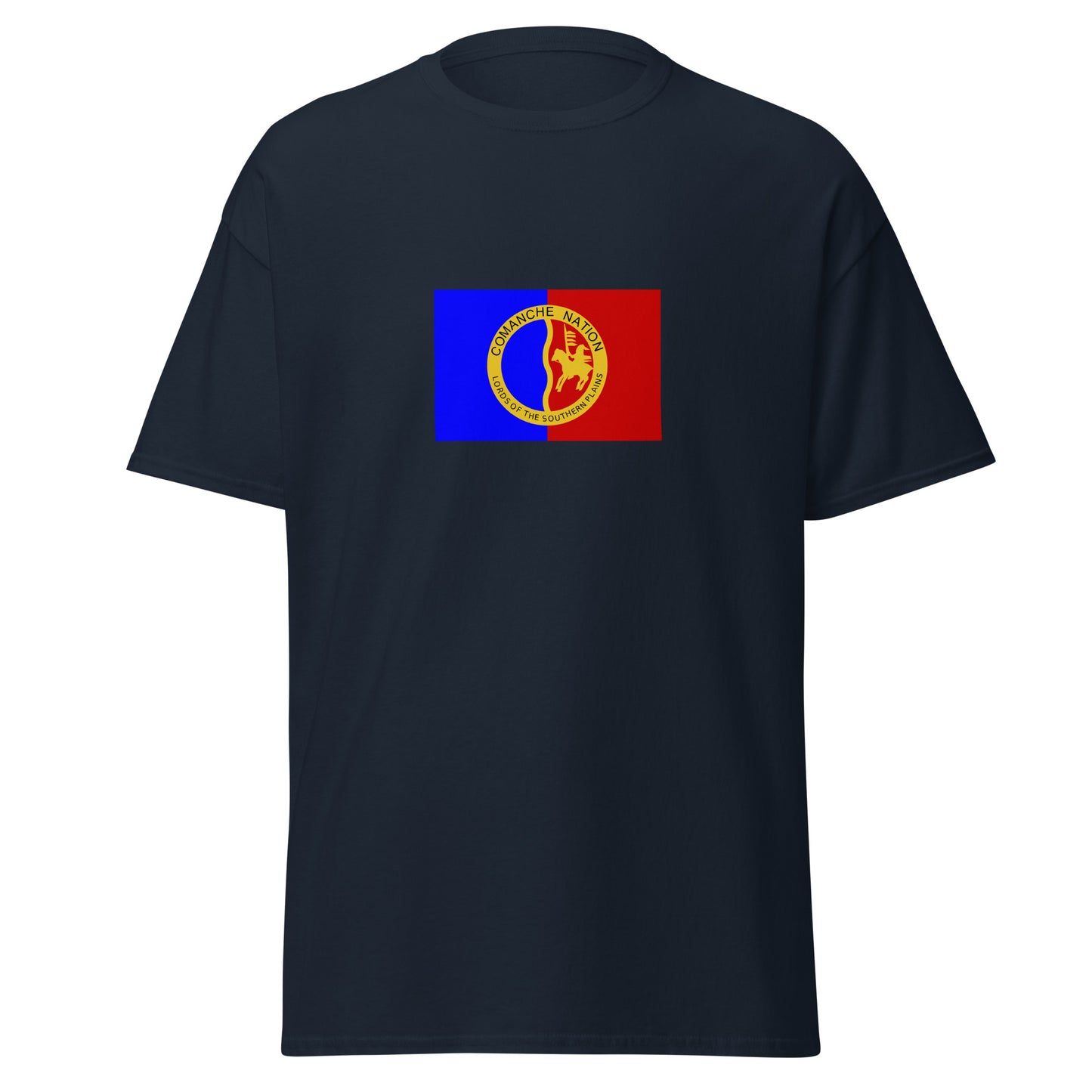 USA - Comanche People | Native American Flag Interactive T-shirt