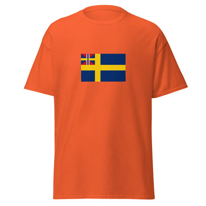 Sweden - United Kingdoms of Sweden and Norway (1814-1905) | Historical Swedish Flag Interactive T-shirt