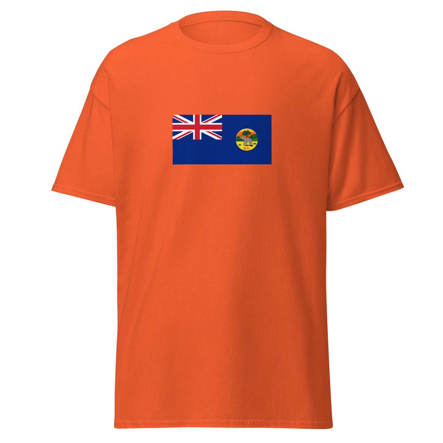 Ghana - British Gold Coast (1870-1957) | Historical Ghana Flag Interactive T-Shirt