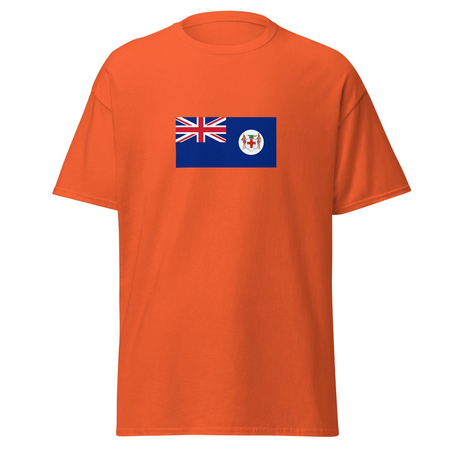 Jamaica - British Colonial Jamaica (1875-1962) | Historical Jamaica Flag Interactive T-Shirt