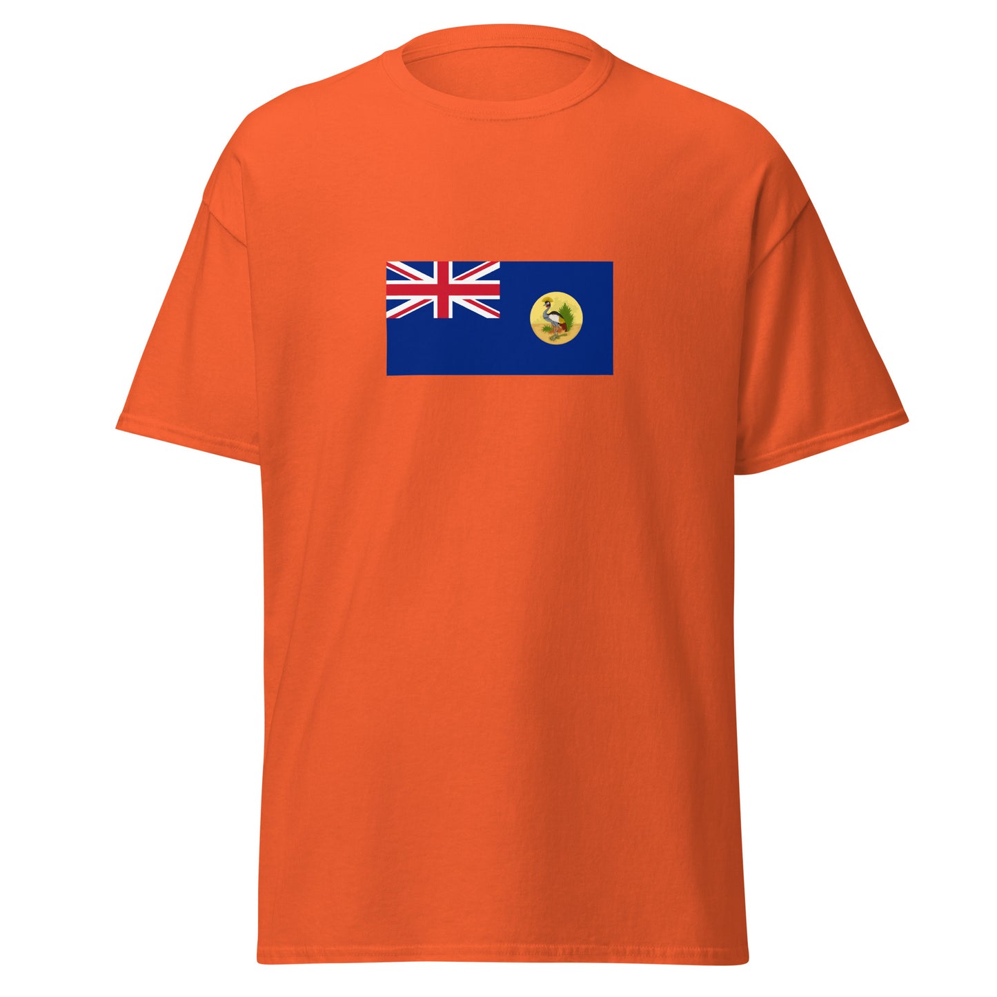 Uganda - Uganda Protectorate (1914-1962) | Historical Uganda Flag Interactive T-Shirt