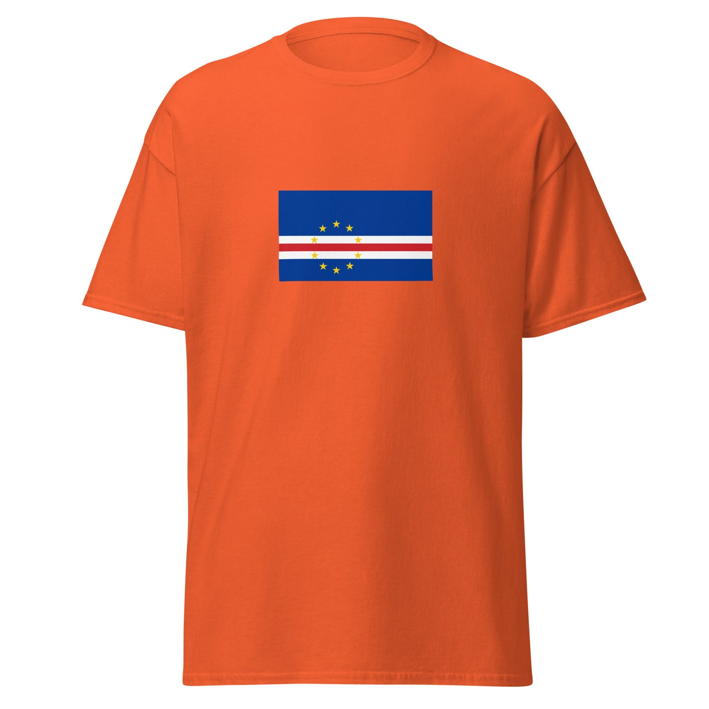 USA - Cape Verdeans | Ethnic American Flag Interactive T-shirt