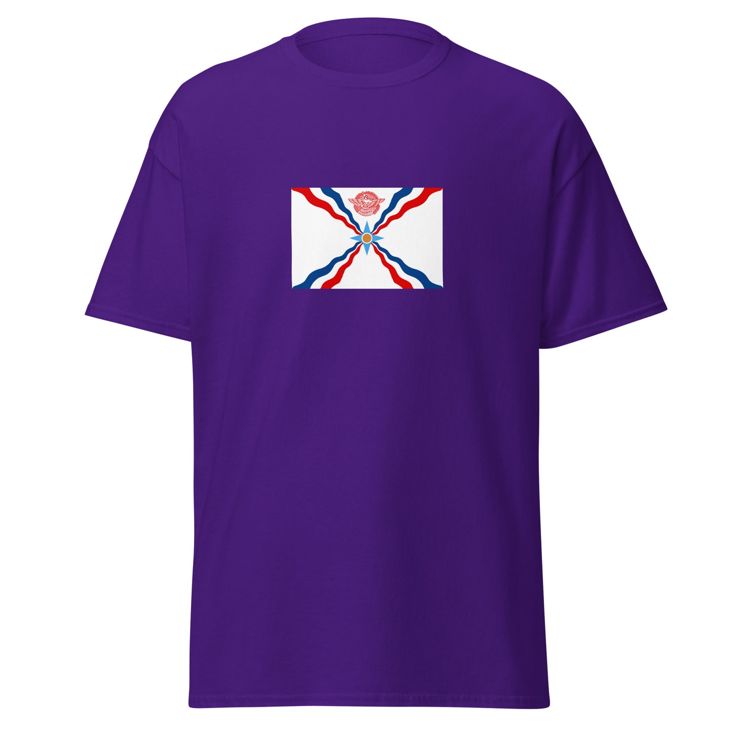 Iraq - Assyrian Empire (2025BC-609BC) | Historical Iraqi Flag Interactive T-Shirt