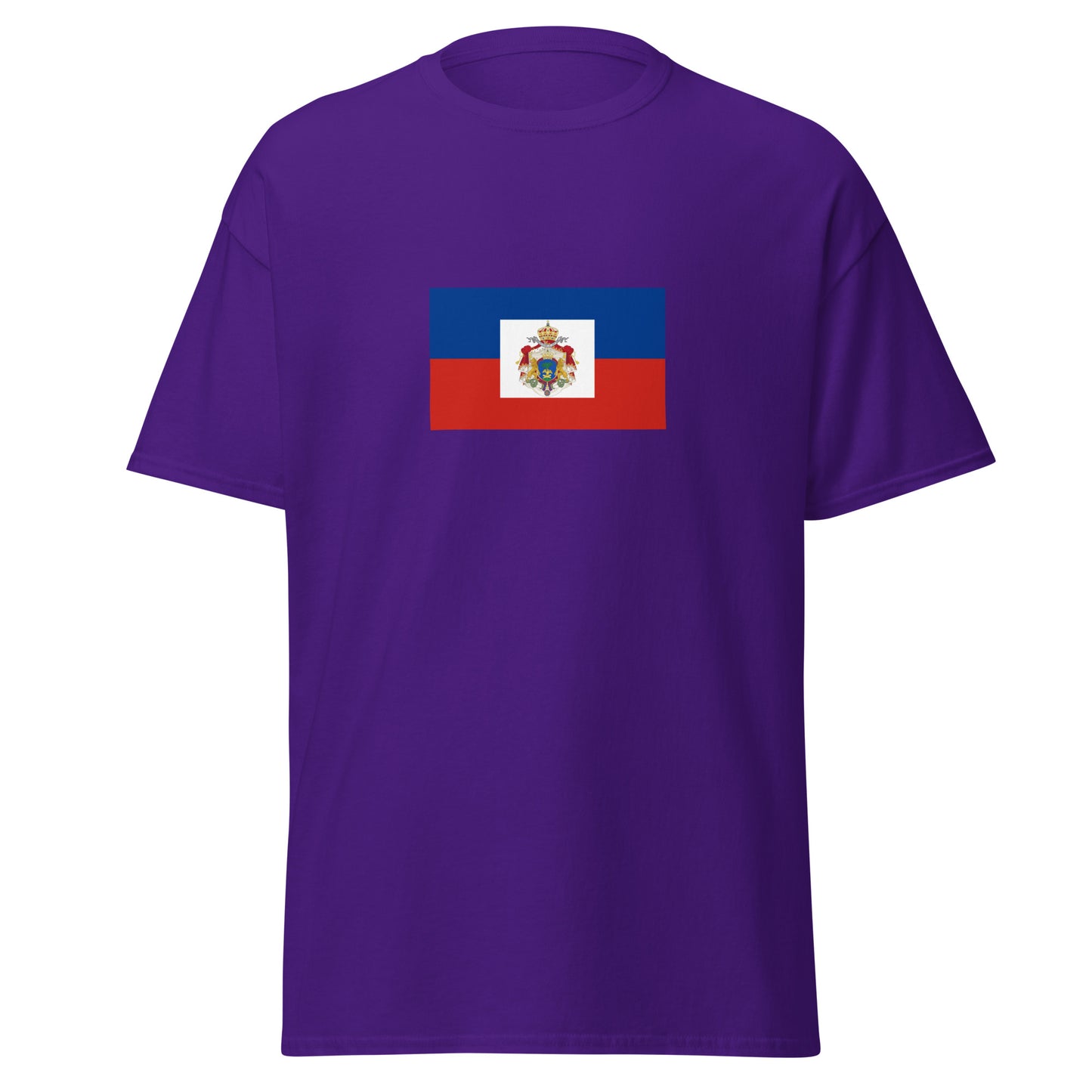 Haiti - Second Empire of Haiti (1849-1859) | Historical Haiti Flag Interactive T-Shirt