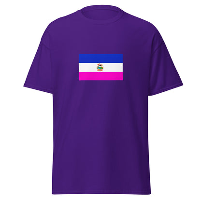 El Salvador - Kingdom of Cuzcatlan (1200-1528) | Historical El Salvador Flag Interactive T-Shirt