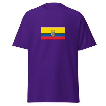 Ecuador - Republic of Ecuador (1860-2009) | Historical Ecuadorian Flag Interactive T-shirt