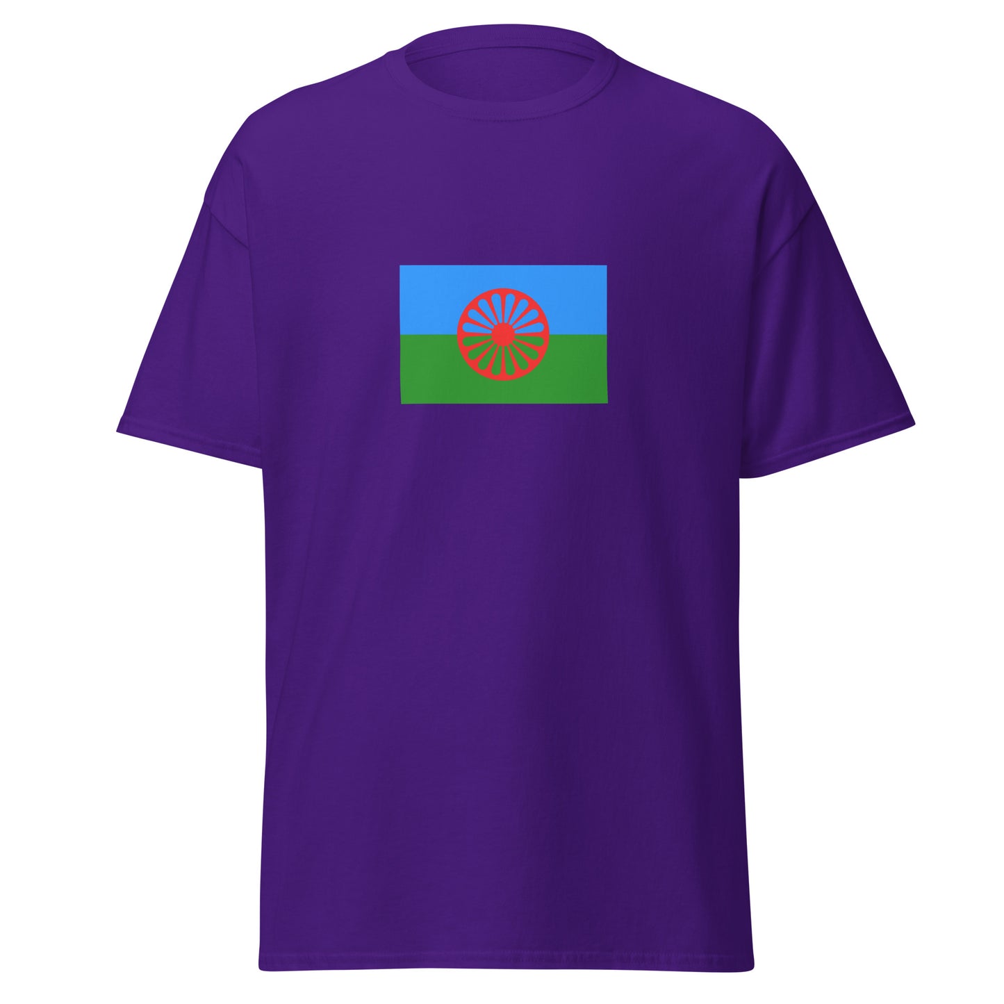 USA - Romani People | Ethnic American Flag Interactive T-shirt