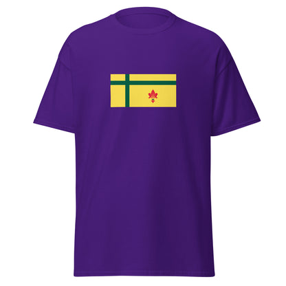 Canada - Fransaskois | Ethnic Canadian Flag Interactive T-shirt