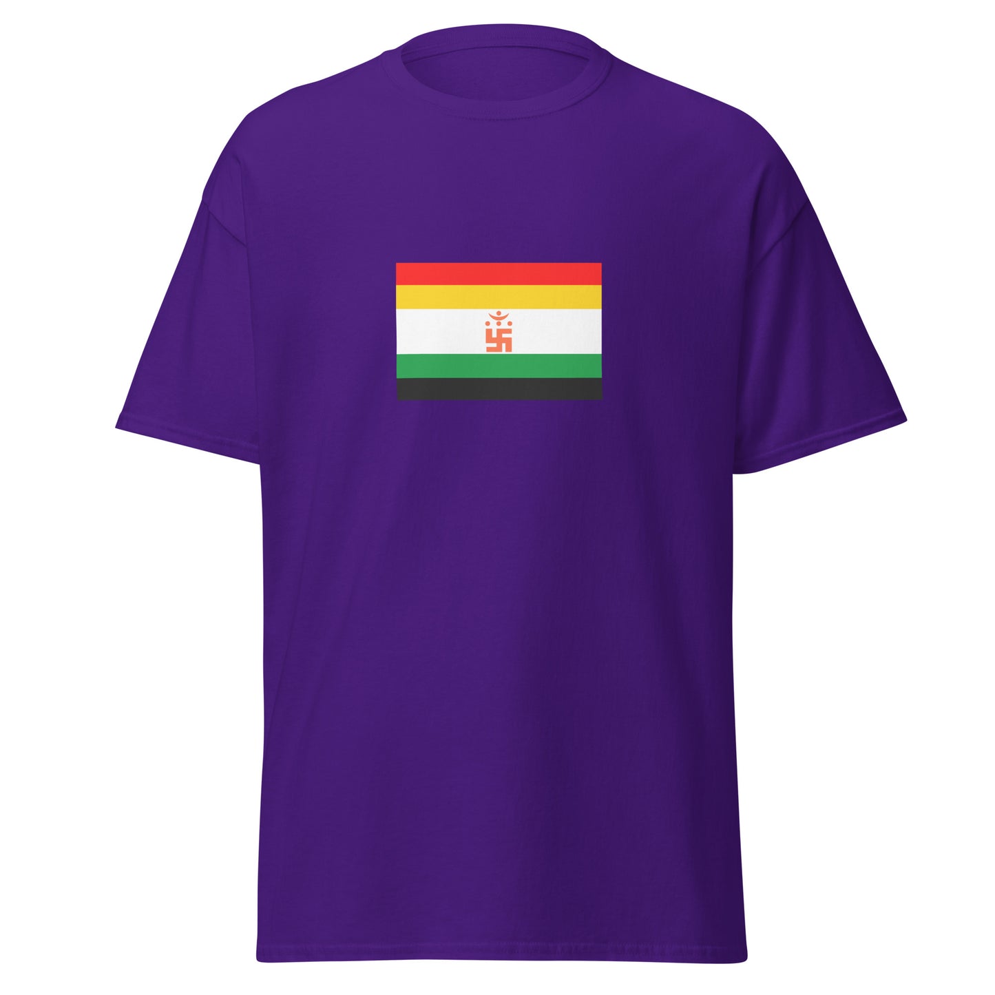 India - Jainism | Ethnic Indian Flag Interactive T-shirt