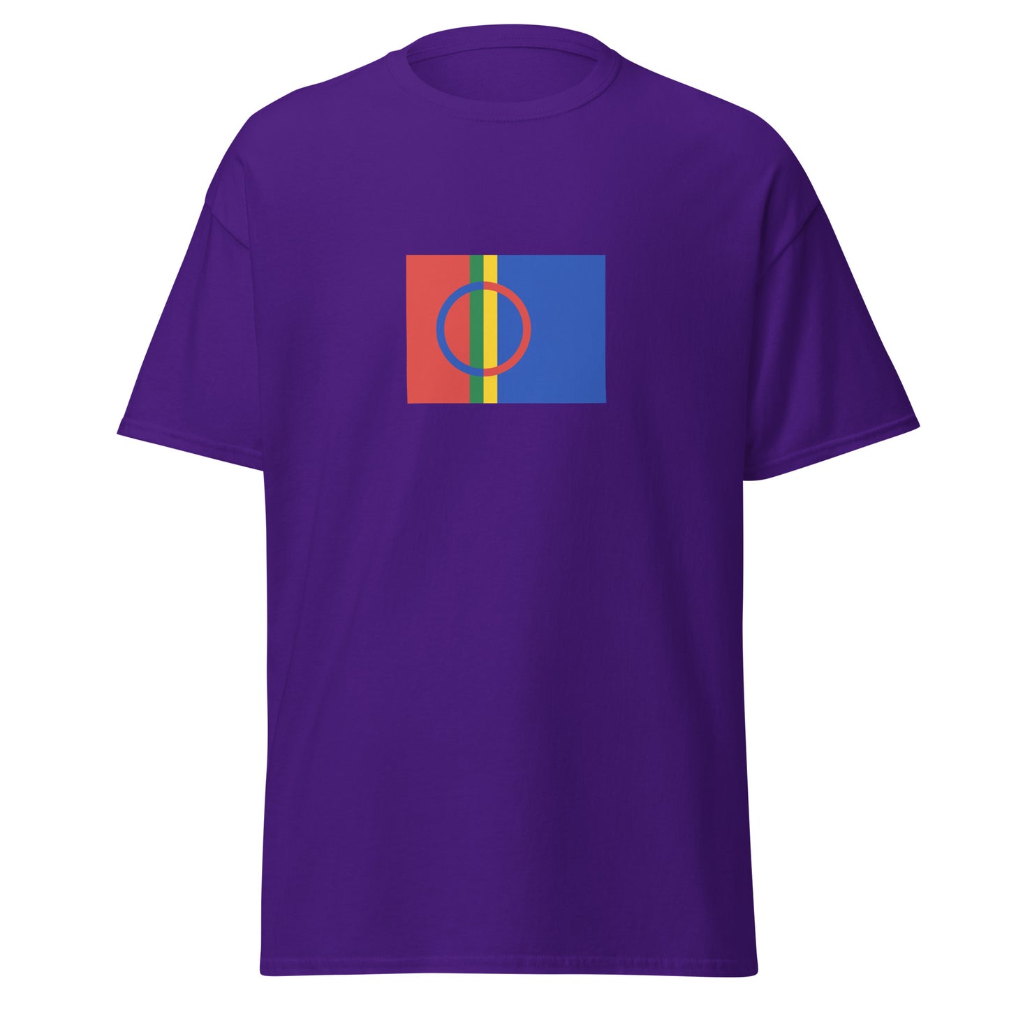 Norway - Sami People | Ethnic Norwegian Flag Interactive T-shirt