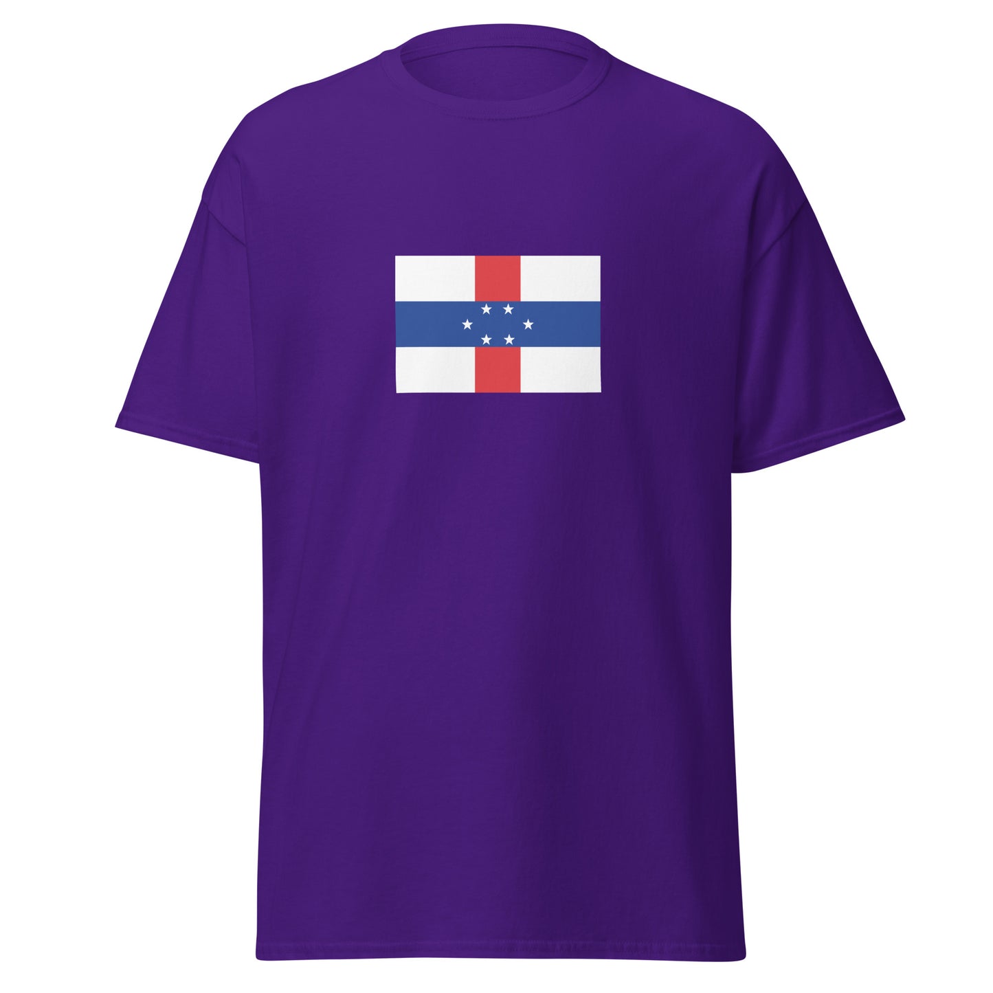 Netherlands - Antilles People | Ethnic Netherlands Flag Interactive T-shirt