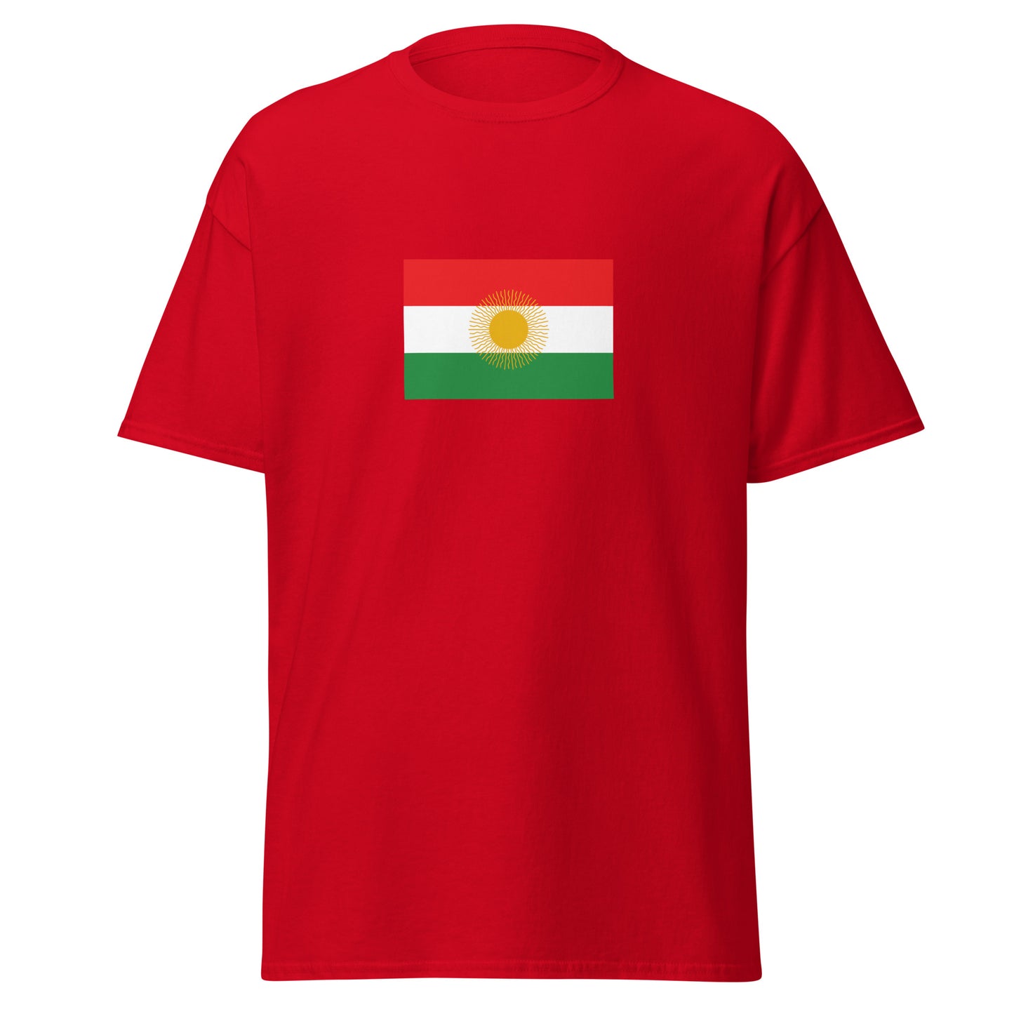 Iraq - Kurdish Republic of Ararat (1927-1931) | Historical Iraqi Flag Interactive T-Shirt