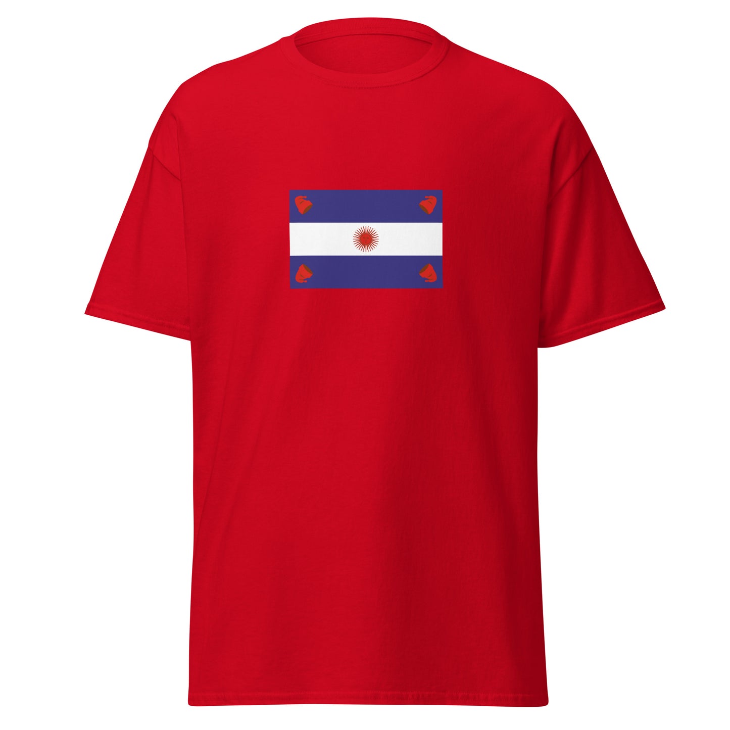 Argentina - Argentine Confederation (1831-1861) | Historical Argentina Flag Interactive T-Shirt