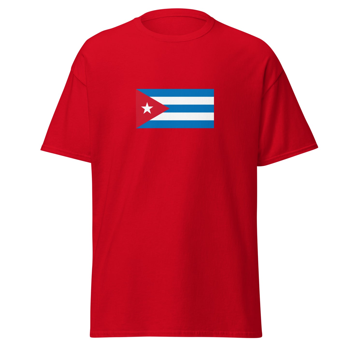 Cuba - First Republic of Cuba (1902-1959) | Historical Cuban Flag Interactive T-shirt