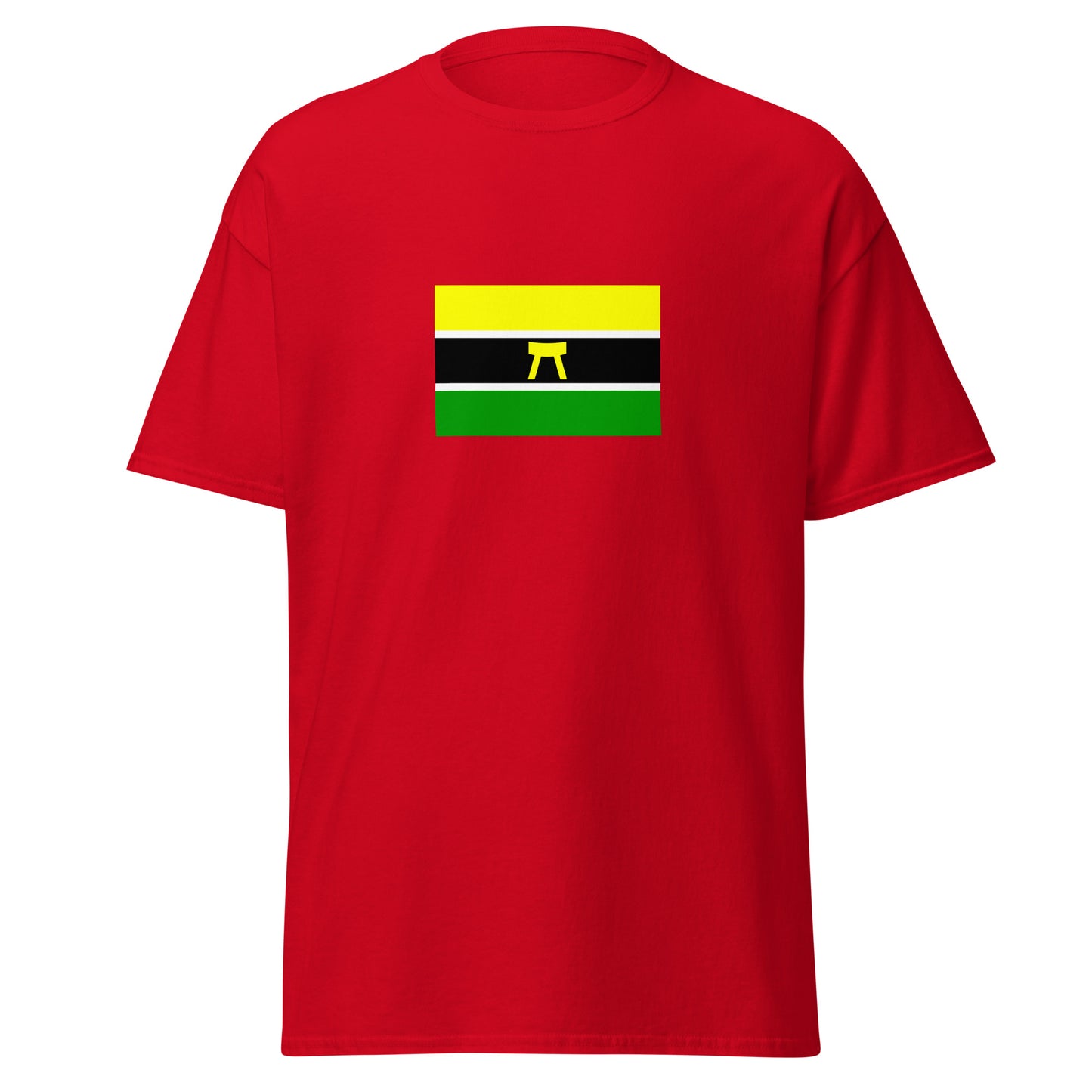 Ghana - Ashanti Empire (1935-1957) | Historical Ghana Flag Interactive T-Shirt