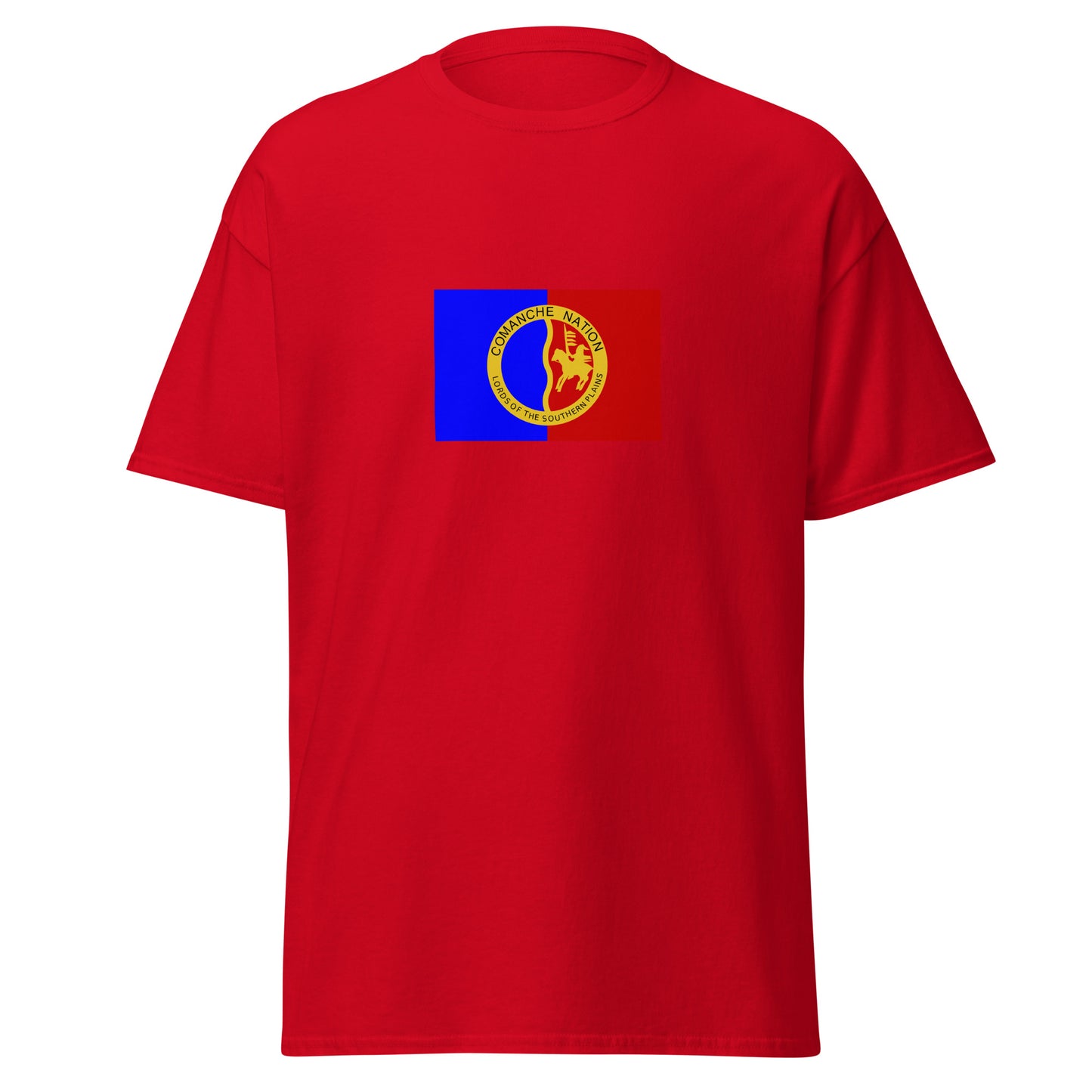 USA - Comanche People | Native American Flag Interactive T-shirt