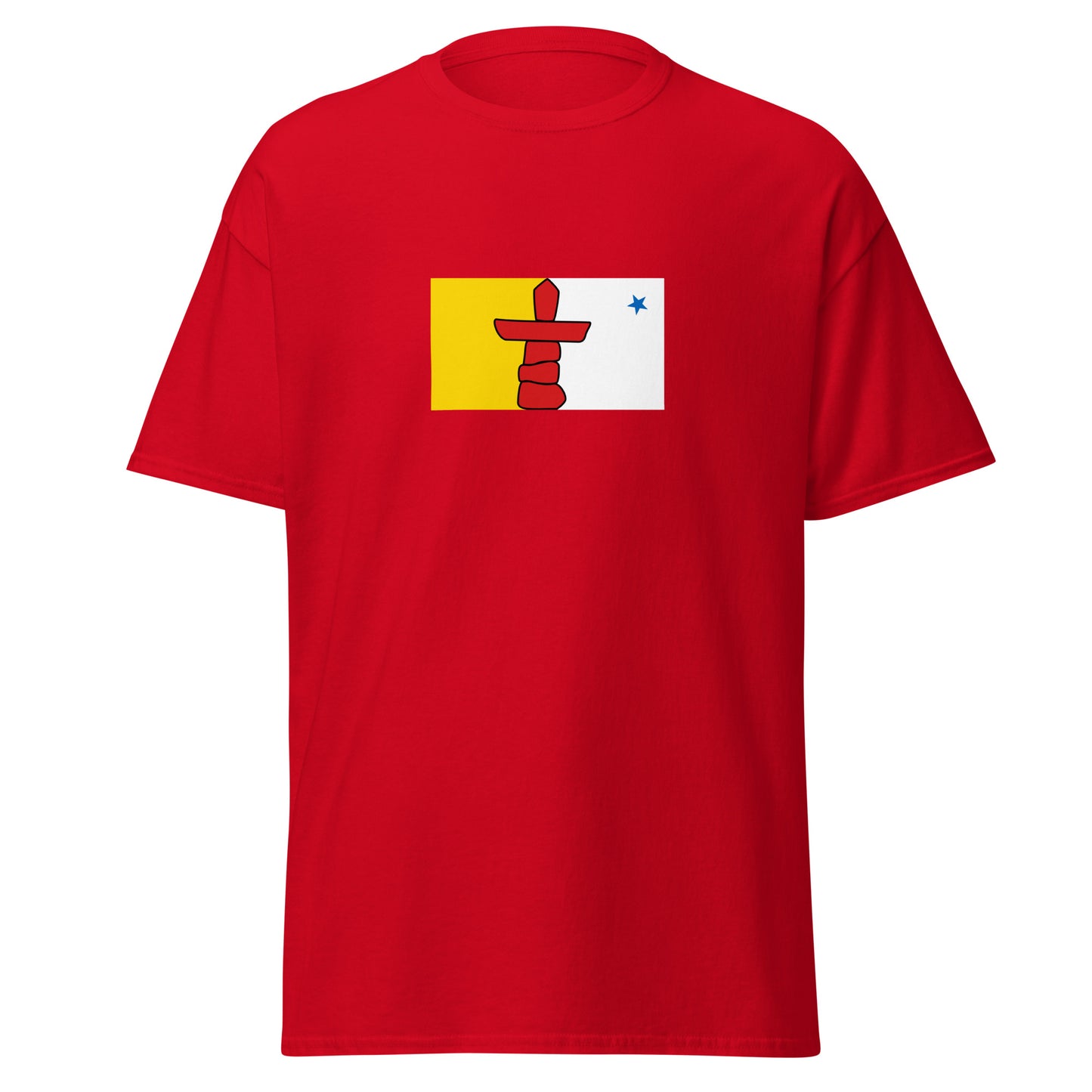 Canada - Nunavut Inuit People | Native Canadian Flag Interactive T-shirt