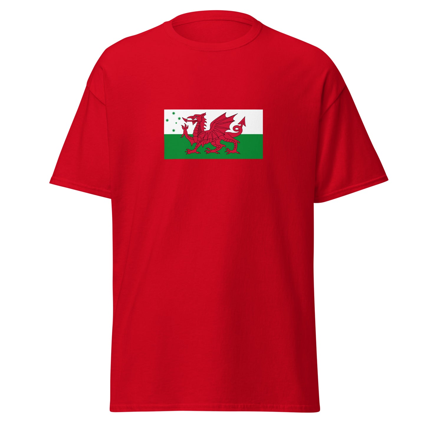 Australia - Welsh Australians | Ethnic Australian Flag Interactive T-shirt