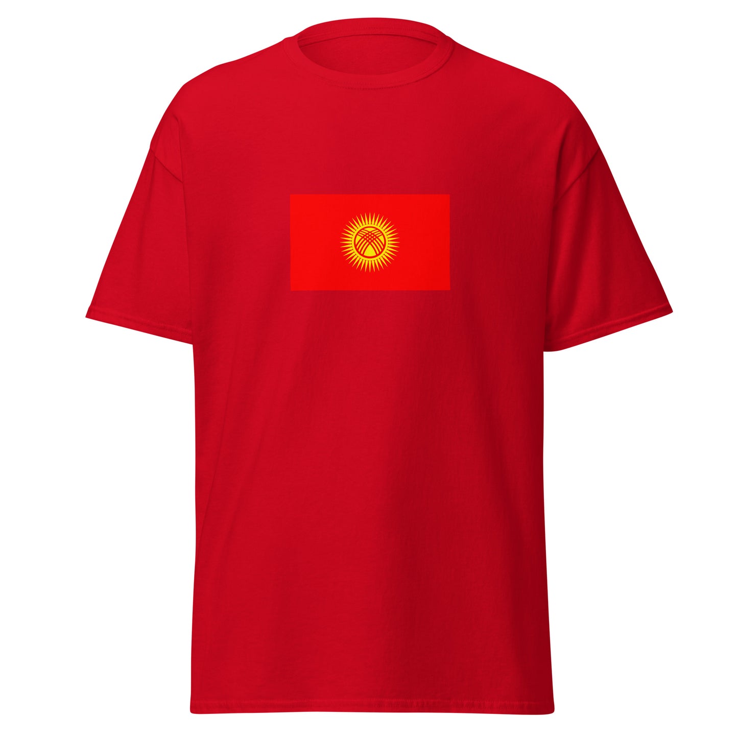 China - Kyrgyz People | Ethnic Chinese Flag Interactive T-shirt