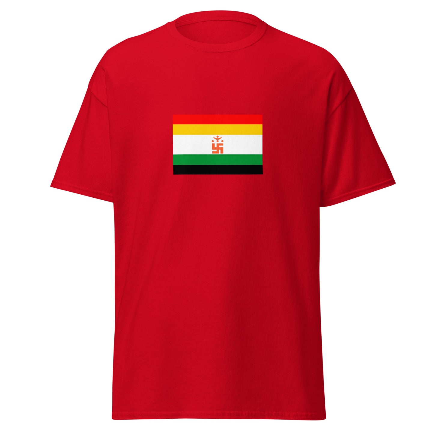 India - Jainism | Ethnic Indian Flag Interactive T-shirt