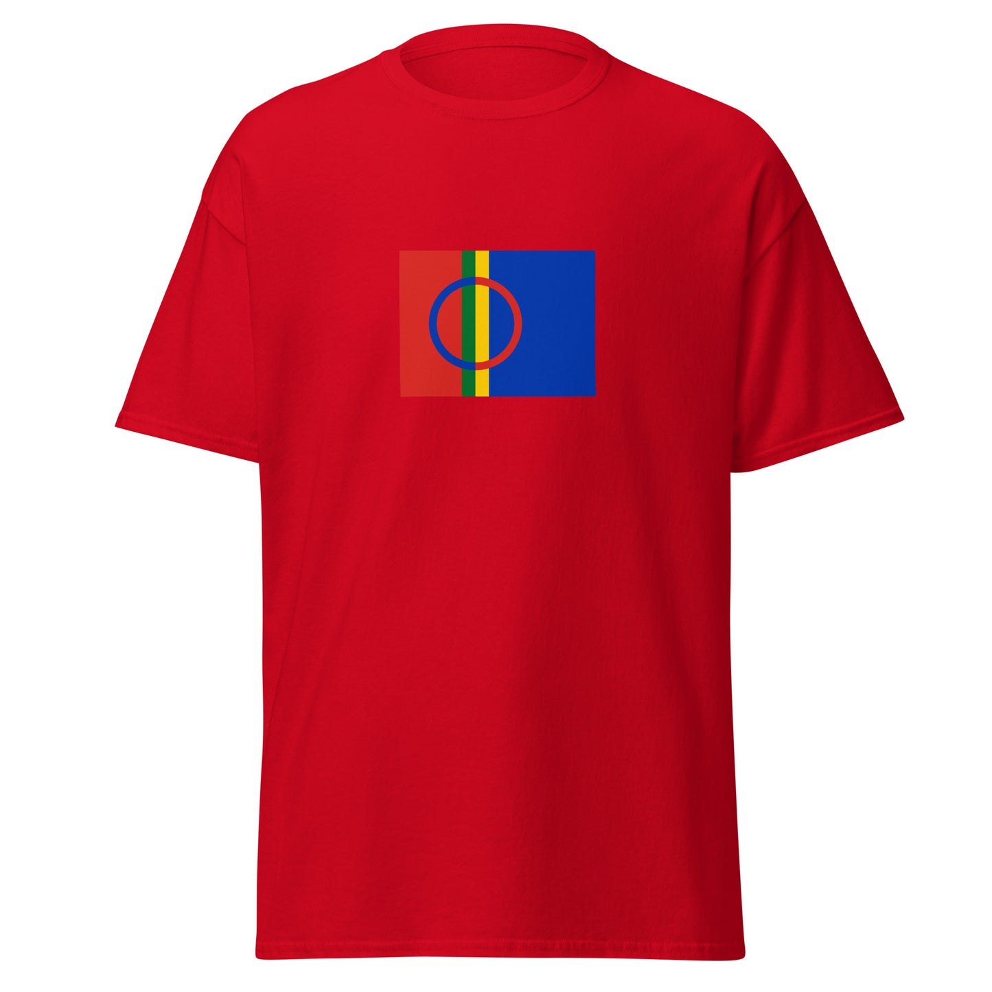 Norway - Sami People | Ethnic Norwegian Flag Interactive T-shirt