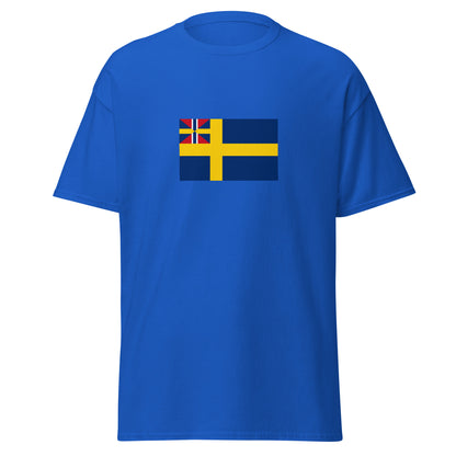 Sweden - United Kingdoms of Sweden and Norway (1814-1905) | Historical Swedish Flag Interactive T-shirt