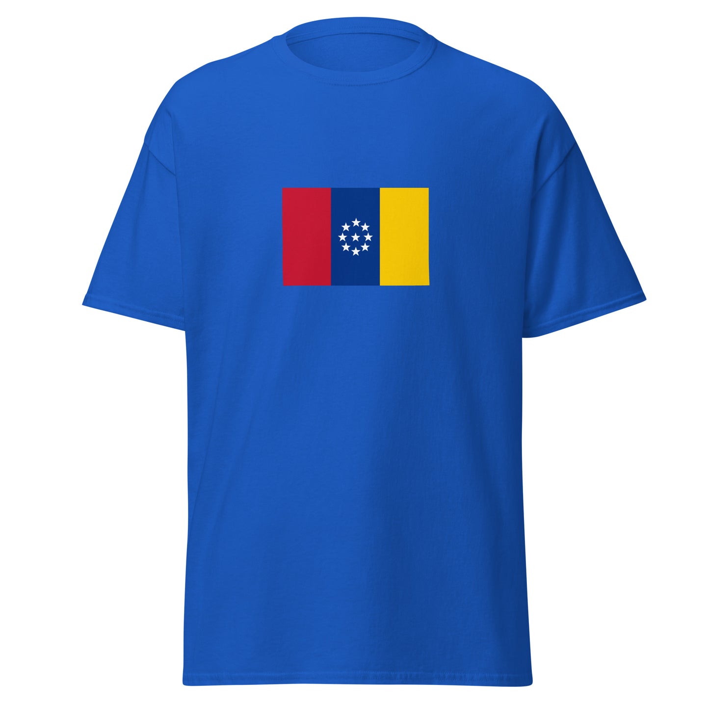 Colombia - United States of Colombia (1861) | Historical Colombian Flag Interactive T-Shirt