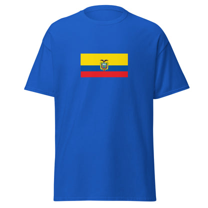 Ecuador - Republic of Ecuador (1860-2009) | Historical Ecuadorian Flag Interactive T-shirt