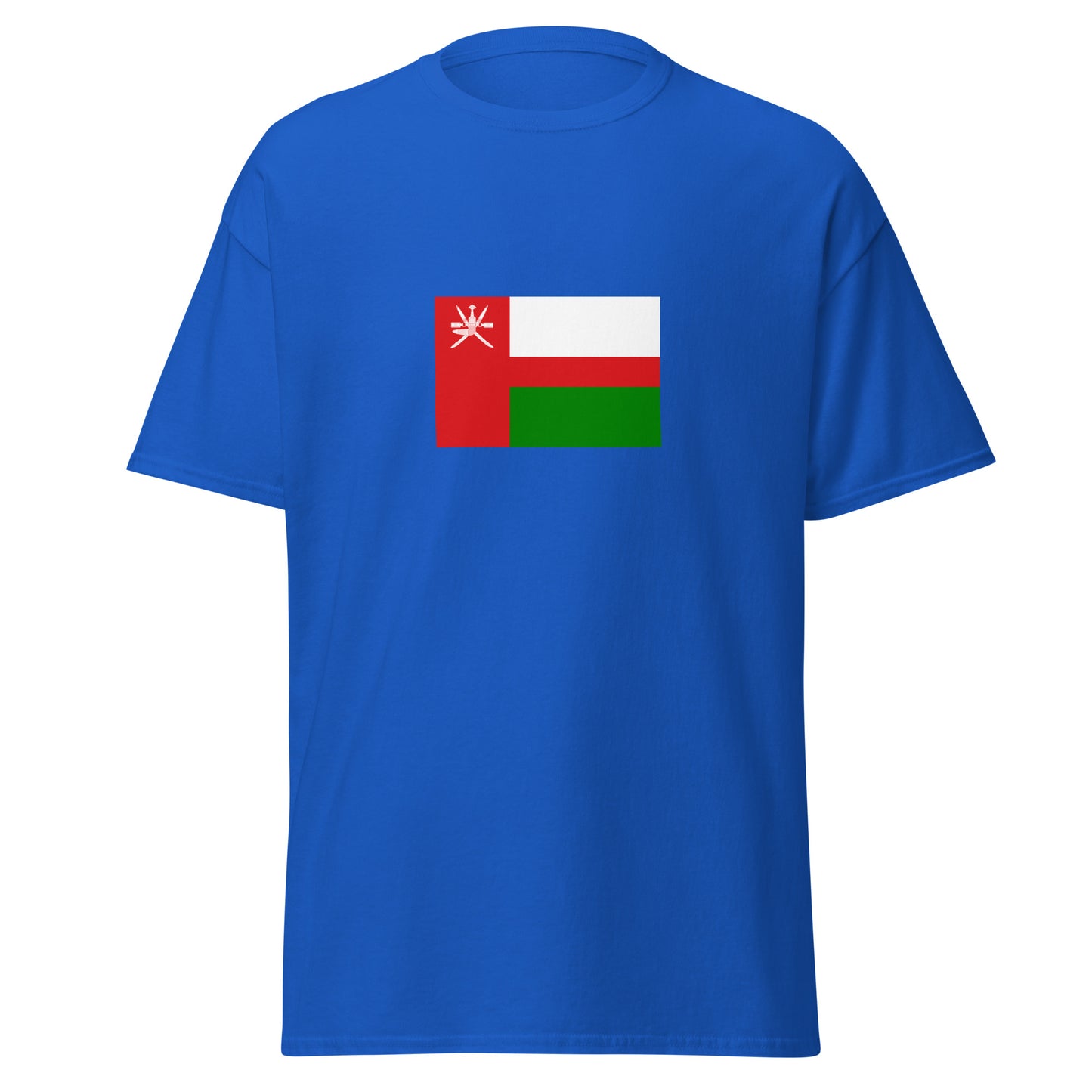 Oman - Sultanate of Oman (1970-1985) | Historical Omani Flag Interactive T-Shirt