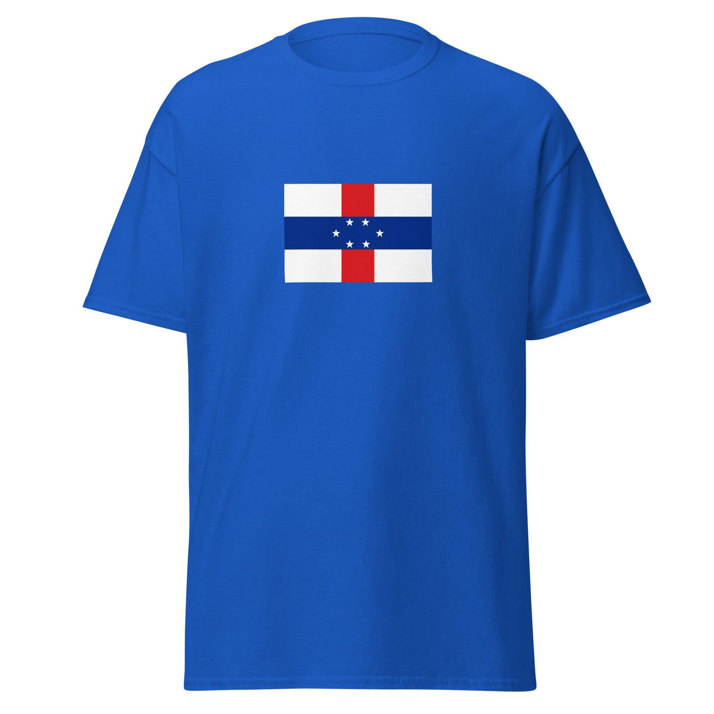 Netherlands - Antilles People | Ethnic Netherlands Flag Interactive T-shirt