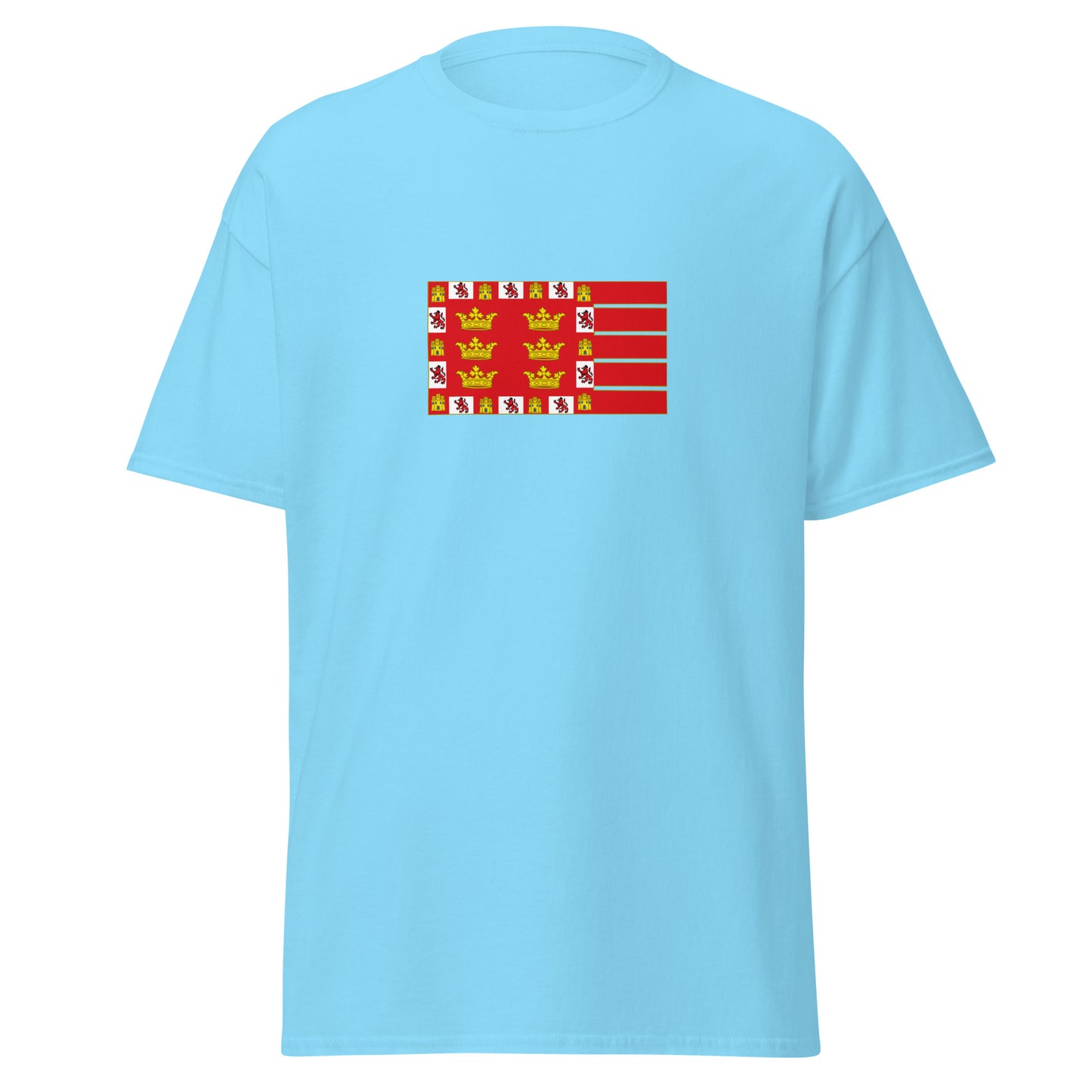 Spain - Kingdom of Murcia (1266-1833) | HIstorical Spanish Flag Interactive T-shirt