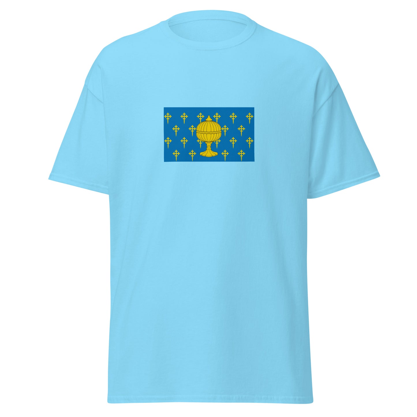 Spain - Suebic Kingdom of Galicia (409-585) | Historical Spanish Flag Interactive T-shirt