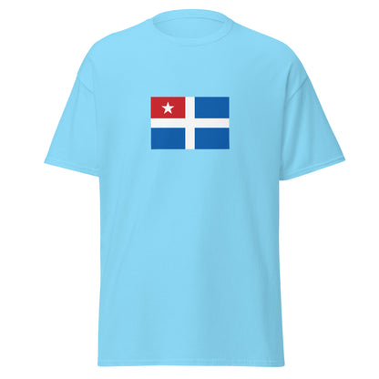 Greece - Cretan State (1898-1913) | Historical Greek Flag Interactive T-shirt