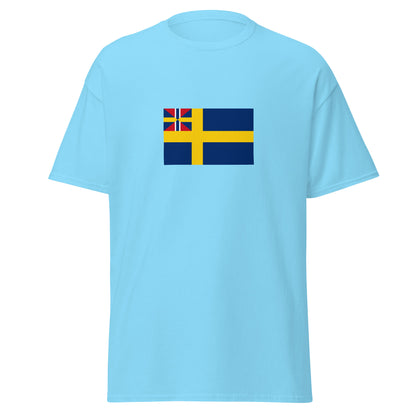 Sweden - United Kingdoms of Sweden and Norway (1814-1905) | Historical Swedish Flag Interactive T-shirt