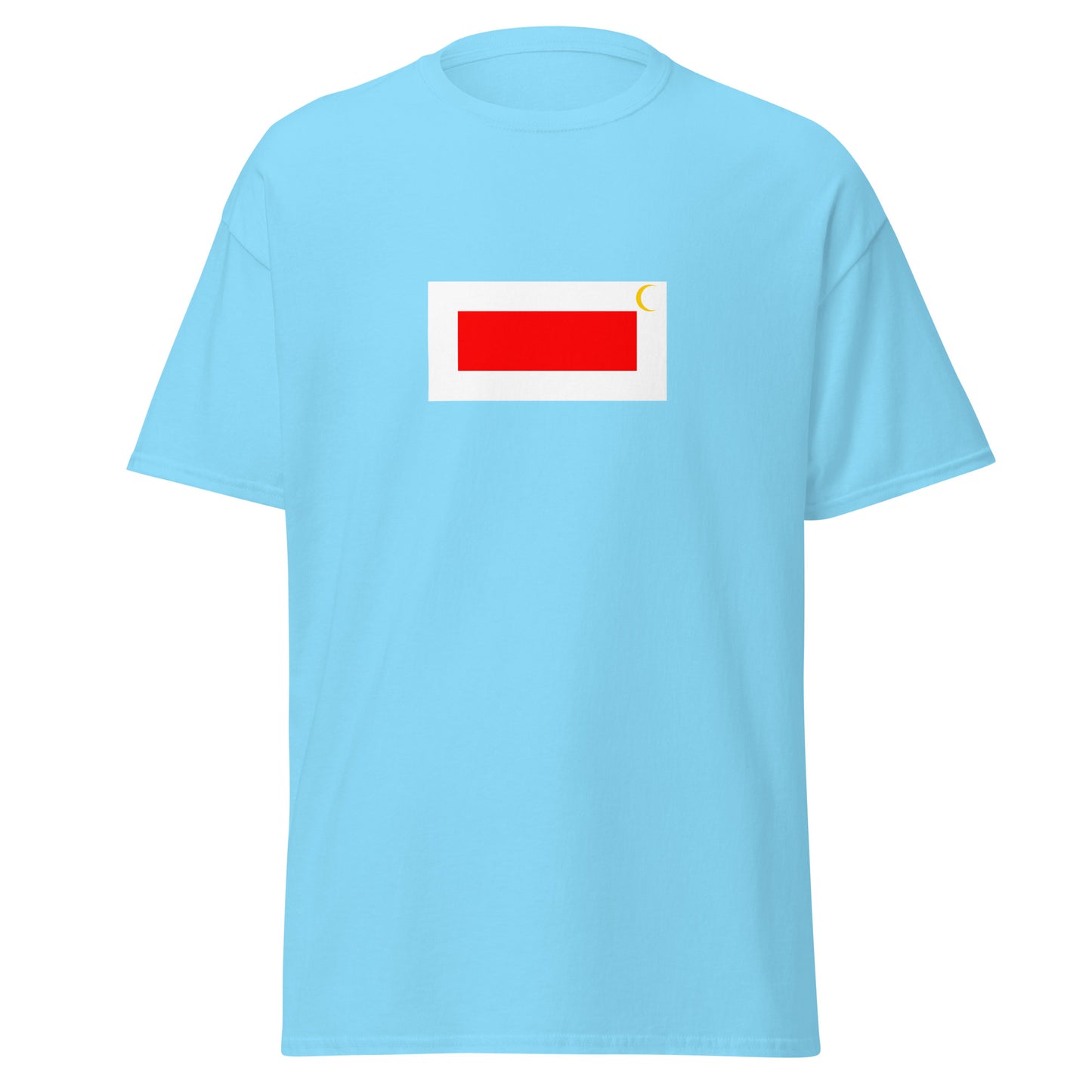 Qatar - Ottoman Qatar (1871-1913) | Historical Qatari Flag Interactive T-Shirt