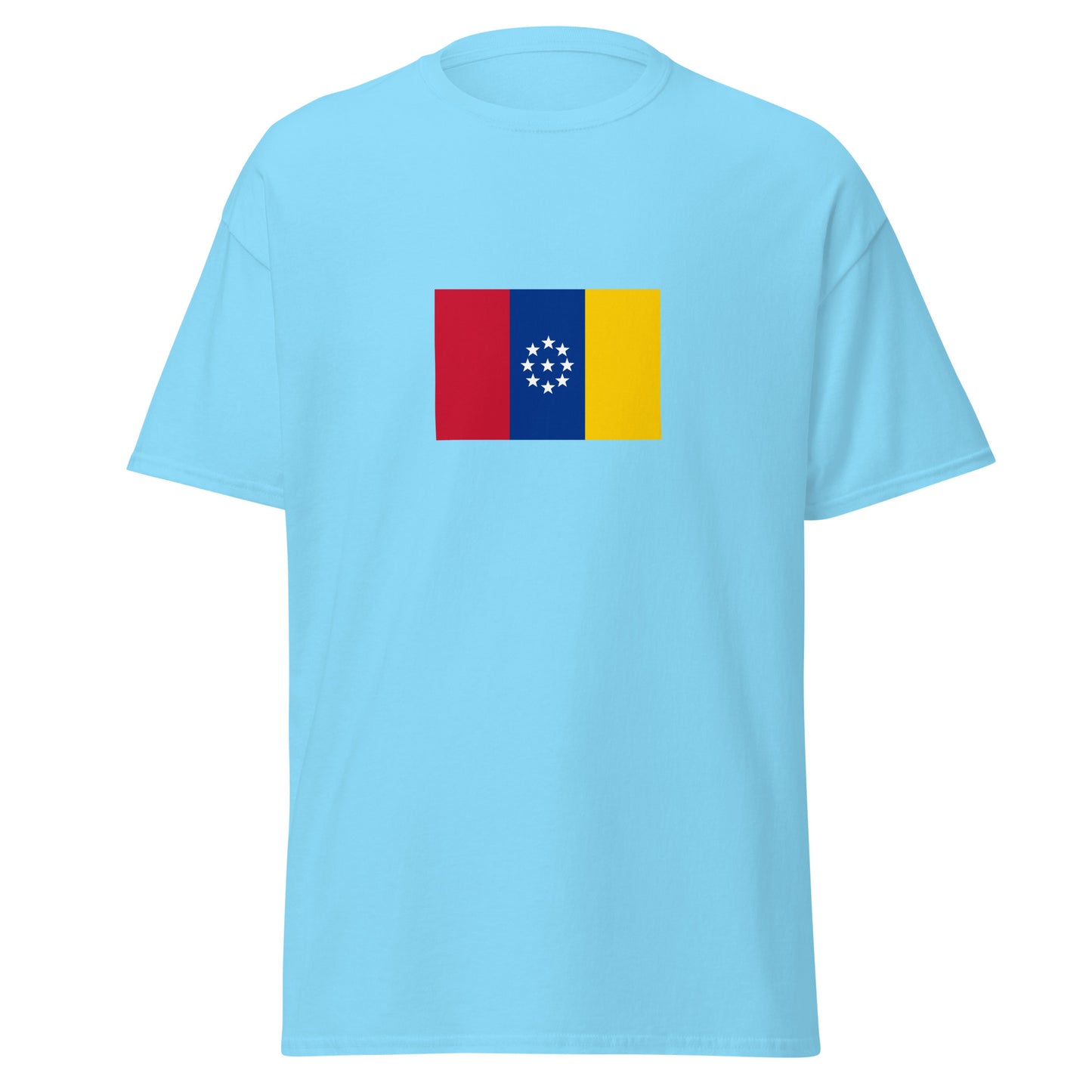 Colombia - United States of Colombia (1861) | Historical Colombian Flag Interactive T-Shirt